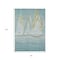 Homeroots 8' X 10' Teal Blue And Gold Nautical Washable Indoor Outdoor Area Rug 631044 - alternate 2