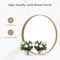 Simple Deluxe Gold 24 Inch Round Mirror, Bathroom Mirrors for Over Sink, Round Wall Mirror Metal Frame, Circle Mi 3A88MIROY24GLD01 - alternate 3