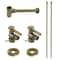 Kingston Brass Plumbing Sink Trim Kit with Bottle Trap, Antique Brass CC43103DLLKB40 - alternate 1