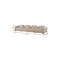Homeroots 179" Beige Top Grain Leather Reclining Metal USB Sofa 720318 - alternate 3