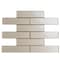 Apollo Tile Fossil Gray 11.8 in x 11.8 in Glass Glossy Floor and Wall Mosaic Tile 4.83 sqft/case, 5PK APLC8803A - alternate 1