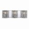 Jonathan Y Clara Deco 24" 3-Light Metal/Crystal Classic Glam LED Vanity Light, Chrome JYL7544A - alternate 1