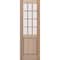 Doornmore G5012, 33.75" x 98" ( 32" Door) Left Hand, Mahogany SDL 12 Lite, 1/2 Lite Exterior Door G5012-SW-3296_1_LI - alternate 1