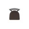 Holland Bar Stool Co 410 Jackie Stainless Steel 36in Swivel Bar Stool with Rein Coffee Seat 41036SS025 - alternate 2