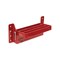K&M Mfg Universal Flip-Up Tractor Step Red Powder Coat Finish 3459 - alternate 2