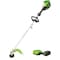 Greenworks 80V 16'' Attachment Capable String Trimmer with 2.5 Ah Battery & Charger 2123802 - alternate 1