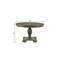 Homeroots 48" Gray Wood Pedestal Base Round Top Dining Table 631273 - alternate 3