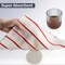 Lavish Home Dish Cloths 16-Pack for Washing Dishes, Scrubbing, Drying & Everyday Messes Soft & Absorbent Sets 69-04-RD - alternate 3
