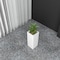 Leisuremod Terra Tall Square Fiberstone & MgO Clay Planter, Weather-Resistant, Indoor/Outdoor, No Assembly TP20DW - alternate 3