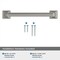 Amerock Ville 5-1/16 in 128 mm Center-to-Center Satin Nickel Cabinet Pull BP36776G10 - alternate 2