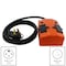 Ac Works NEMA 5-20, NEMA 14-50, 10 ft, Orange S1450PDU-010 - alternate 2