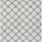 Homeroots 9' X 12' Gray And Silver Polka Dot Washable Indoor Outdoor Area Rug 595233 - alternate 2