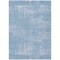 Homeroots 3' X 5' Navy Blue And Sky Blue Abstract Washable Indoor Outdoor Area Rug 588768 - alternate 3