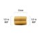 Proline Series Brass 1/2-in MIP x Close Nipple BN-835NLB - alternate 2