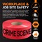 Xpose Safety Crime Scene Do Not Cross Tape Roll, 3 Mil, 3 Inch Wide x 1000 Feet, Red w/Black Letters, 48PK PCST-RED-3M-48-X - alternate 3