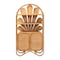 Bali & Pari Noreen Peacock Fan Natural Rattan Storage Cabinet 262-14420-ZORO - alternate 6