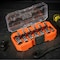 Klein Tools 1/4 in, 3/8 in, 1/2 in Drive Bit Socket Set, Torx, 13 pcs 65213TX - alternate 3
