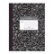 Roaring Spring Case of Signature Black Marble Composition Notebooks, Unruled Blank, 80 sht, Oversized 10.25"x7.88", PK24 77479cs - alternate 3