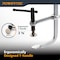 Powertec 6 in. Heavy Duty F Style Bar Clamps, 3-1/4 in. Throat Depth, 480 lb Clamping Force (4-Pack) 72339-P2 - alternate 3