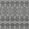 Homeroots 8' X 10' Black And Ivory Tribal Washable Indoor Outdoor Area Rug 614206 - alternate 2