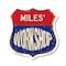 Signmission Miles's Workshop, 12 Inch X 12 Inch, Plastic Sign SHI-P-12-489-MILES - alternate 1