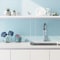 Apollo Tile Sky Blue 12 in x 12 in Glass Glossy Floor and Wall Mosaic Tile 5 sqft/case, 5PK APLPN88041A - alternate 6