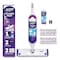 Swiffer PowerMop Starter Kit, 15.4 x 5.3 White/Purple Cloth Head, 26 in. Silver Aluminum Handle 80714901 - alternate 1