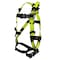Fall Safe Safety Harness, Aluminum, S/M, Black/Green FS242IBD-S/M - alternate 3
