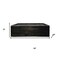 Homeroots 10" Black Distressed Wood Wall Mounted Floating Shelf With LED 634533 - alternate 2