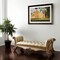 Homeroots 74in Bone and Gold Tufted Faux Leather Upholstered Bench 374241 - alternate 3
