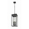 Z-Lite Nova 4 Light Outdoor Chain Mount Ceiling Fixture, Black, 10.5 In W x 27.5 In H 5018CHB-BK - alternate 4