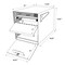 Mail Boss Locking Security Post-Mount Mailbox, Black, USPS Approved 805920 - alternate 4