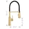 Blanco Empressa Semi-Pro 1.5 GPM, Satin Gold 442982 - alternate 5
