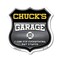 Signmission Chuck's Garage I Can Fix Everything But Stupid, 12 Inch X 12 Inch, Plastic Sign SHI-P-12-490-CHUCK - alternate 1