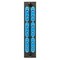 Hubbell 6-Port Fiber Adapter Panel, ST Duplex, Singlemode FSPSTDS6 - alternate 1
