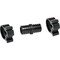 Flair-It Straight Coupling with Clamps PEXLock 1" PEX X 1" D PEX Black 30771 - alternate 2