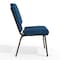 Flash Furniture Fabric Church Chair, Blue XU-CH-60096-NVY-DOT-GG - alternate 3