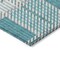 Homeroots 10' X 14' Teal Blue Gray And Ivory Plaid Washable Indoor Outdoor Area Rug 597594 - alternate 2