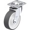 Blickle Swivel Plate Caster, PU, 6", 1100 lb. LEH-POTH 150K-14 - alternate 1