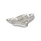 Homeroots 5in Silver Cast Iron Christmas Bell Trinket Tray 634785 - alternate 3