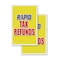 Signmission Rapid Tax Refunds, Vinyl Decals Only 24 Inch x 36 Inch, Vinyl Decal, 2PK DSB-2436-2PACK-Rapid Tax Refunds - alternate 1