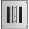 Vdomdoors Front Exterior Prehung Aluminum Double Doors Ronex1205 Bronze Oak Mirrored Clear Glass Entry Metal RONEX1205DEXD-OAK-W72xH96-RH-O - alternate 1