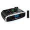 Studebaker Workstation Hi-Fi Music System with FM Radio, CD and Qi Wireless Charging Station, Black SB5050B-PD - alternate 1