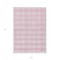 Homeroots 5' X 8' Pink And Gray Plaid Washable Indoor Outdoor Area Rug 595506 - alternate 2