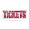 Signmission Tickets, 24 Inch x 72 Inch, Vinyl Banner B-72-30889 - alternate 1