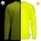 Dome75 Long Sleeve Shirt, Enhanced Visibility, Poly/Jersey, HiVis Yellow, 4X DSL2601 - alternate 3
