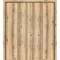 Sartodoors Sliding Closet Double Bi-fold Doors, Planum 0010 Oak, Sturdy Tracks Moldings Trims Hardware Set, Wo PLANUM0010DBF-DUB-96 x 96 (4* 24x96) - alternate 1