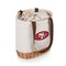 Picnic Time Family Of Brands NFL San Francisco 49ers - Pico Willow and Canvas Lunch Basket 200-00-187-274-2 - alternate 2