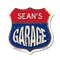Signmission Sean's Garage, 12 Inch X 12 Inch, Plastic Sign SHI-P-12-383-SEAN - alternate 1