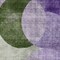 Homeroots 9' X 12' Lavender Purple And Green Geometric Washable Indoor Outdoor Area Rug 604921 - alternate 2